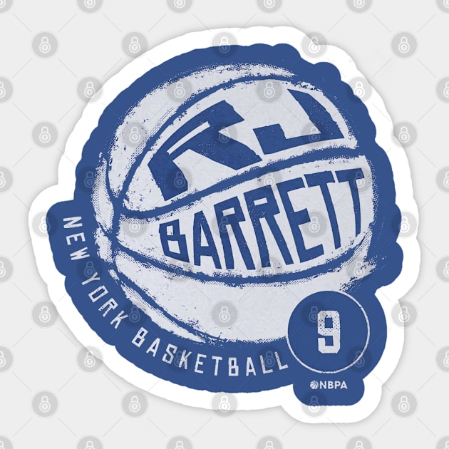 RJ Barrett New York Basketball Sticker by TodosRigatSot